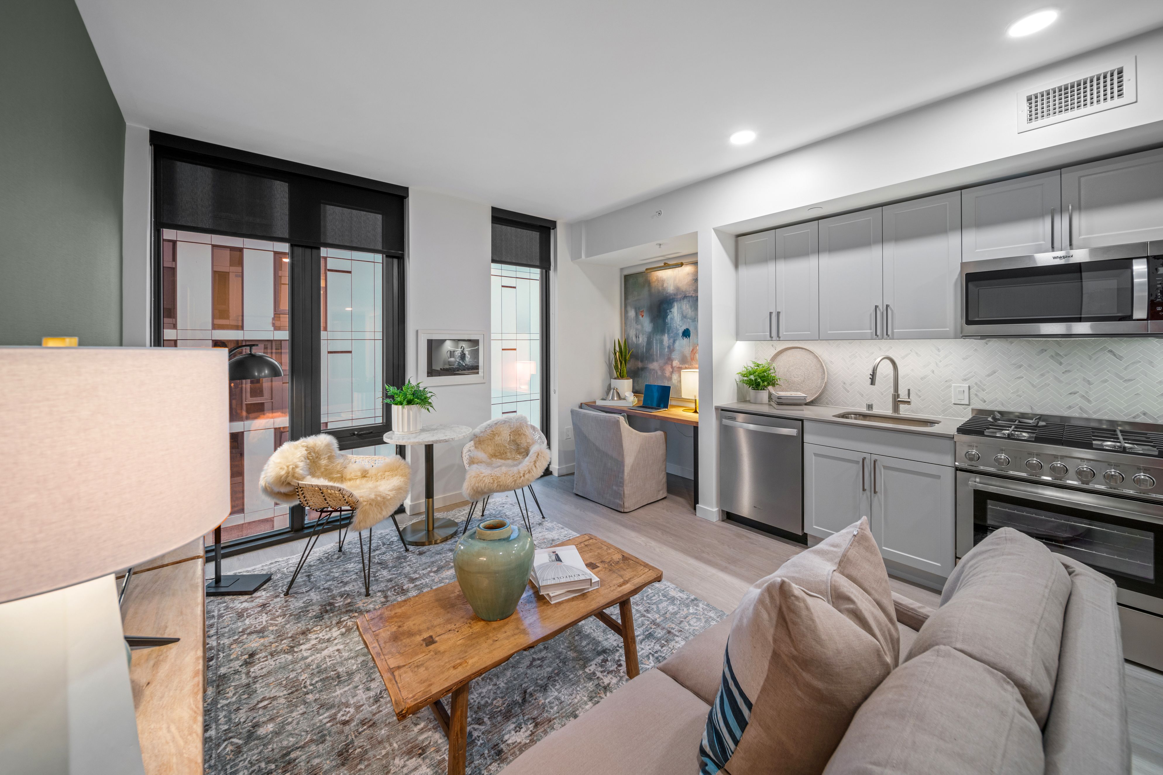 Ovation luxury model apartment in Seattle